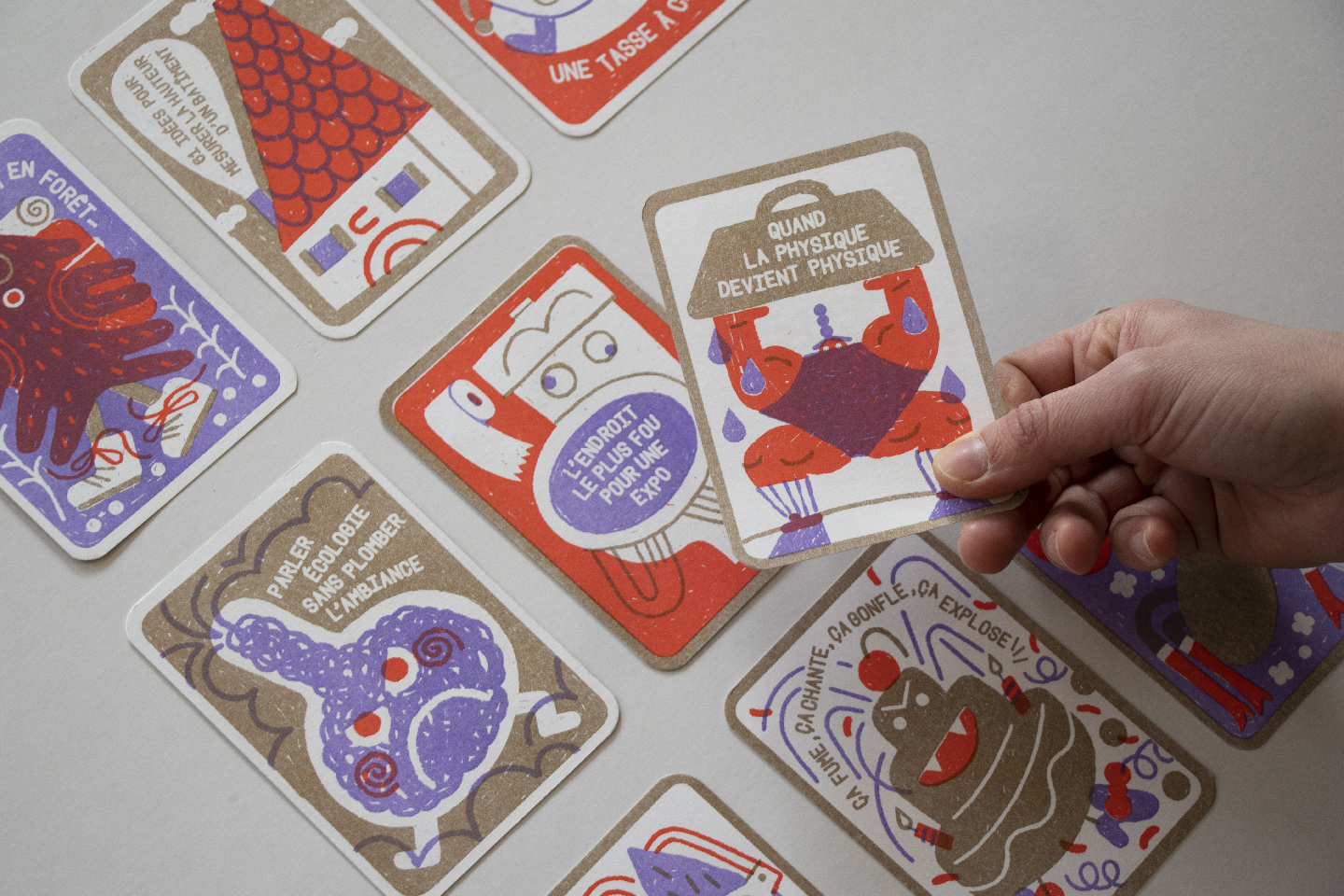 Les mascottes de La Physique Autrement